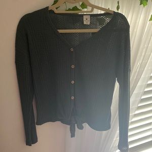 Womens Green Sweater